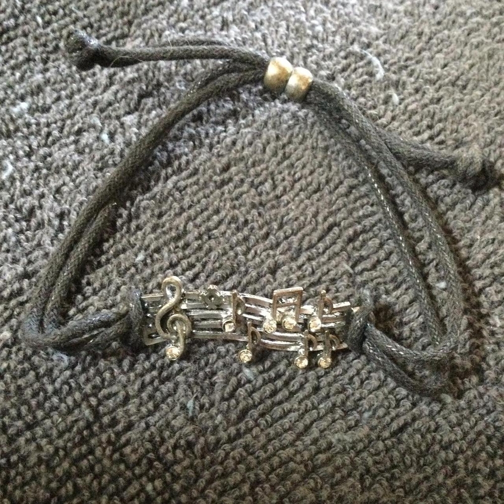 Musical Note Charm Bracelet